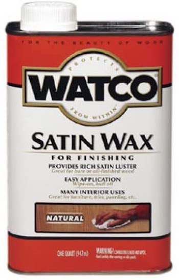 Rust oleum natural satin finishing wax