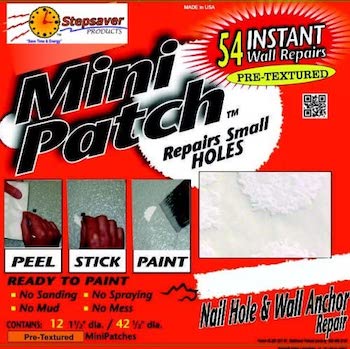Stepsaver products mini textured wall patch