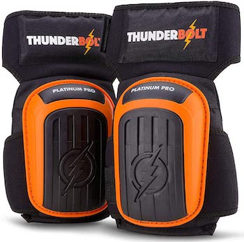 Thunderbolt heavy duty work knee pads