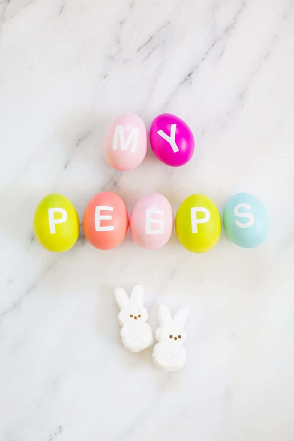 Alphabet - Easter Egg Paint Ideas