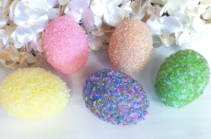 Beaded Easter Eggs