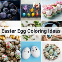 easter egg coloring ideas