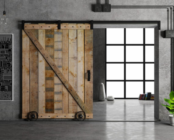 Diy Barn Door Designs, How To Build A Sliding Barn Door With Corrugated Metal