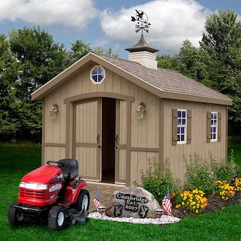 Cambridge style wood shed kit