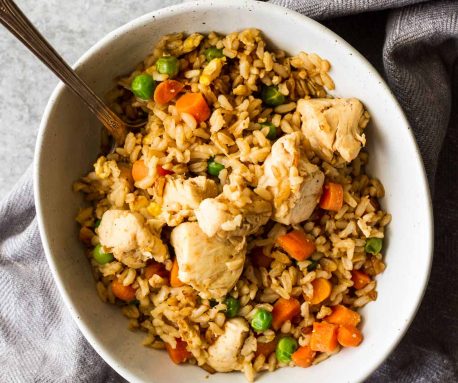 Easy 30 minute chicken fried rice