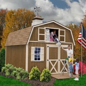 Millcreek style wood shed kit