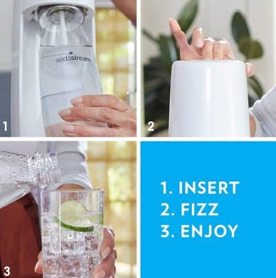 SodaStream Fizzi One Touch sparkling water maker