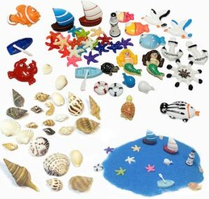 Summer beach diy mini ornament kit