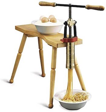 Torchio bigolaro hand press pasta maker