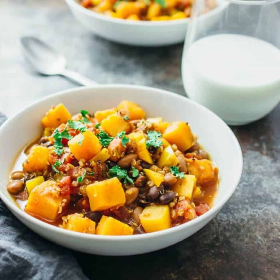 Butternut squash chili