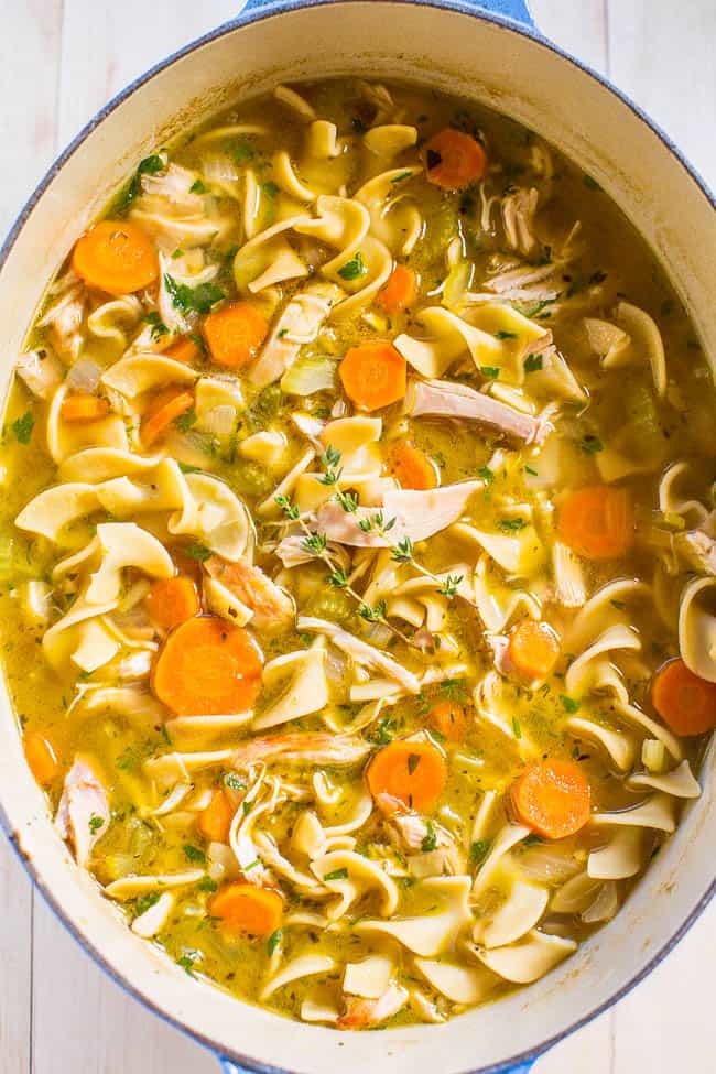 Chicken noodle soup 30 min