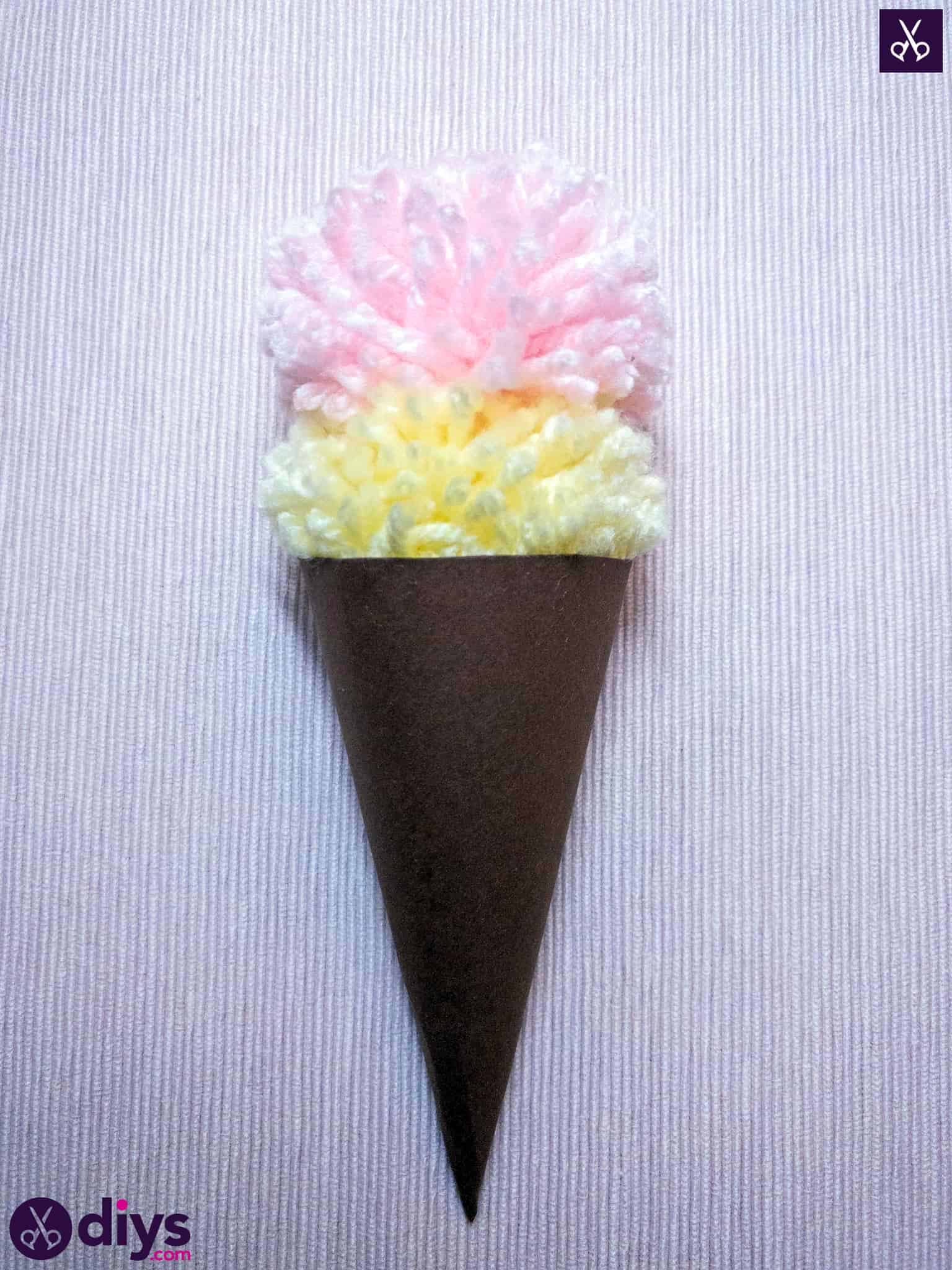 Pom pom ice cream