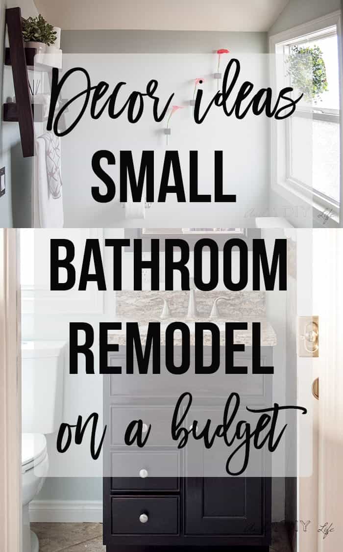 Choosing the right decor for a small bathroom remodel