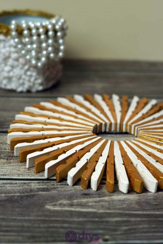 Diy clothespin art