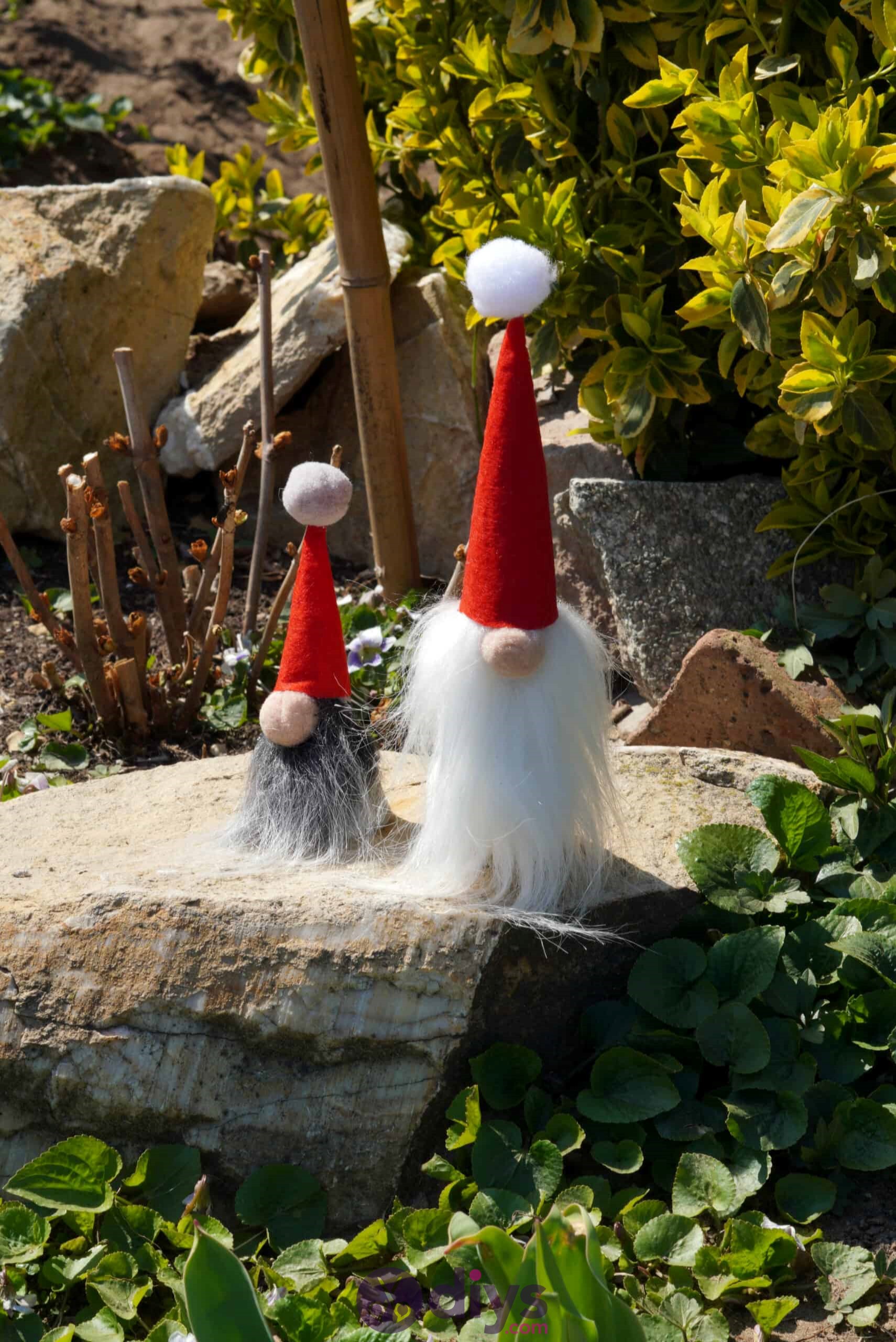 Diy concrete garden gnomes christmas vive