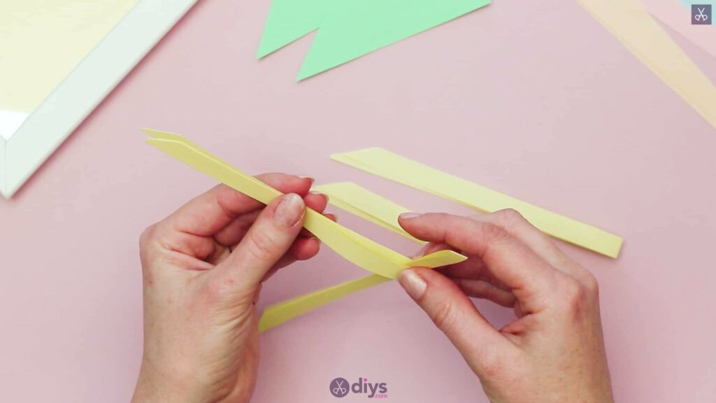 Diy origami flower art step 3a