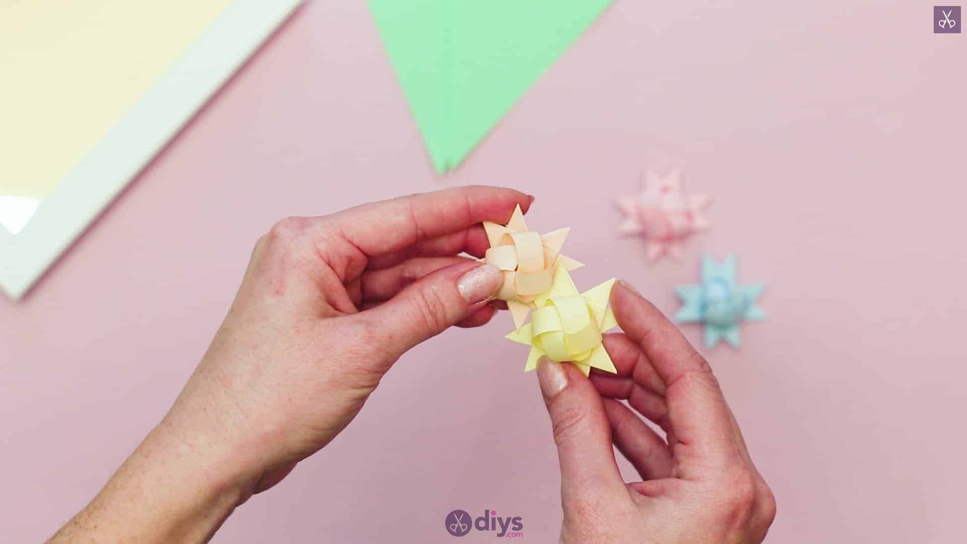 Diy origami flower art step 9