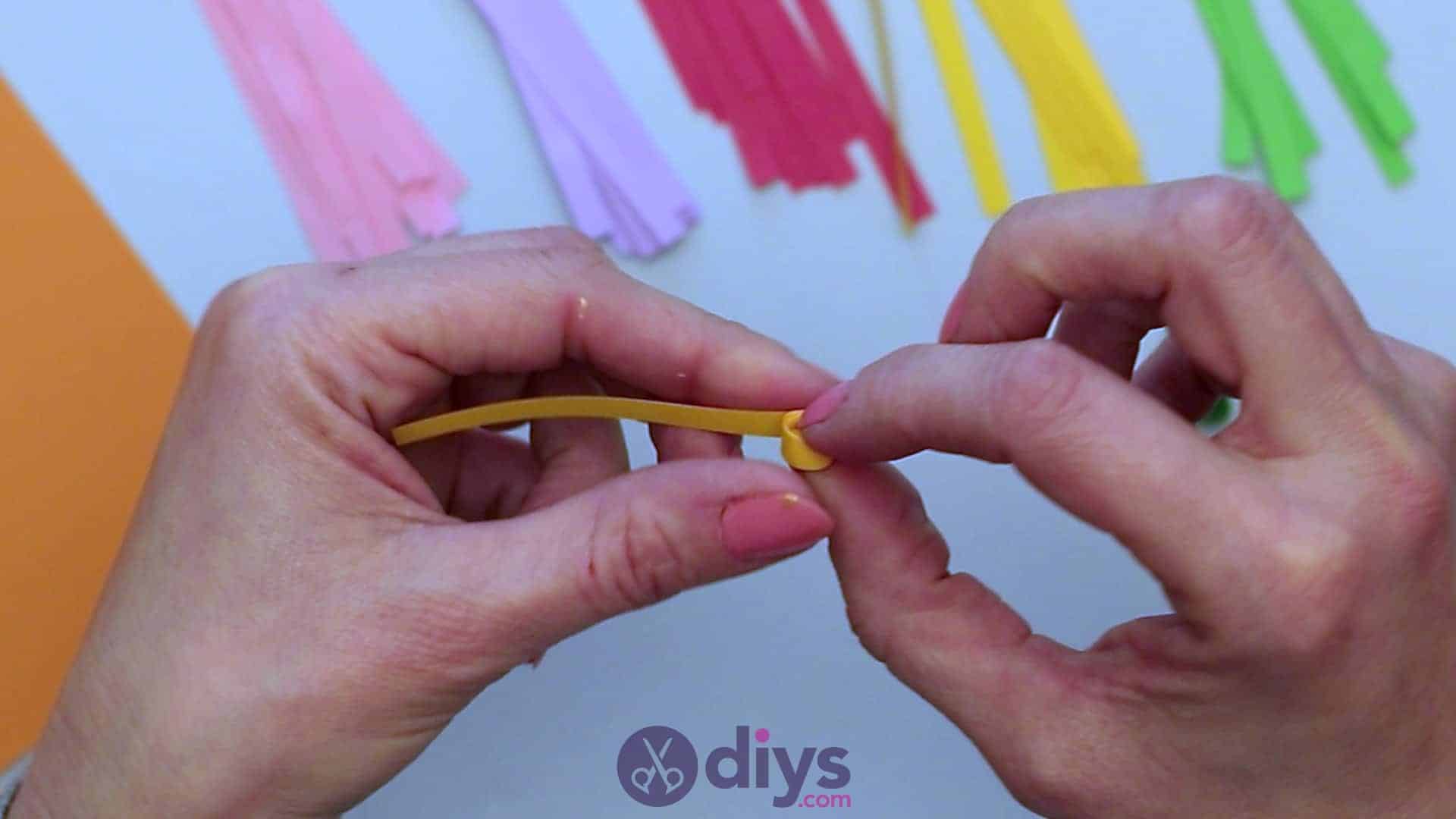 Diy paper spring tree step 4