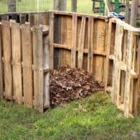 High compost with a gate
