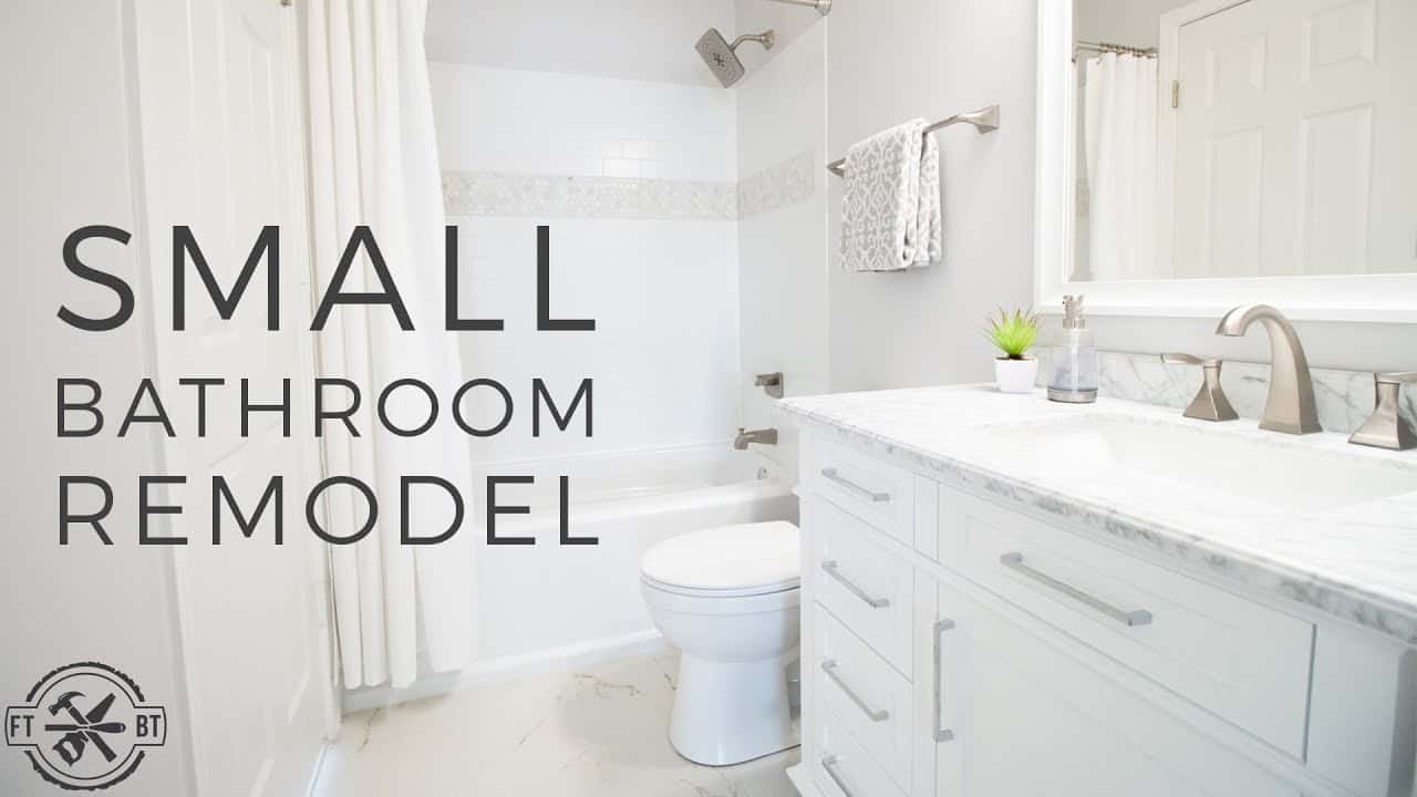 How to remodel a small bathroom