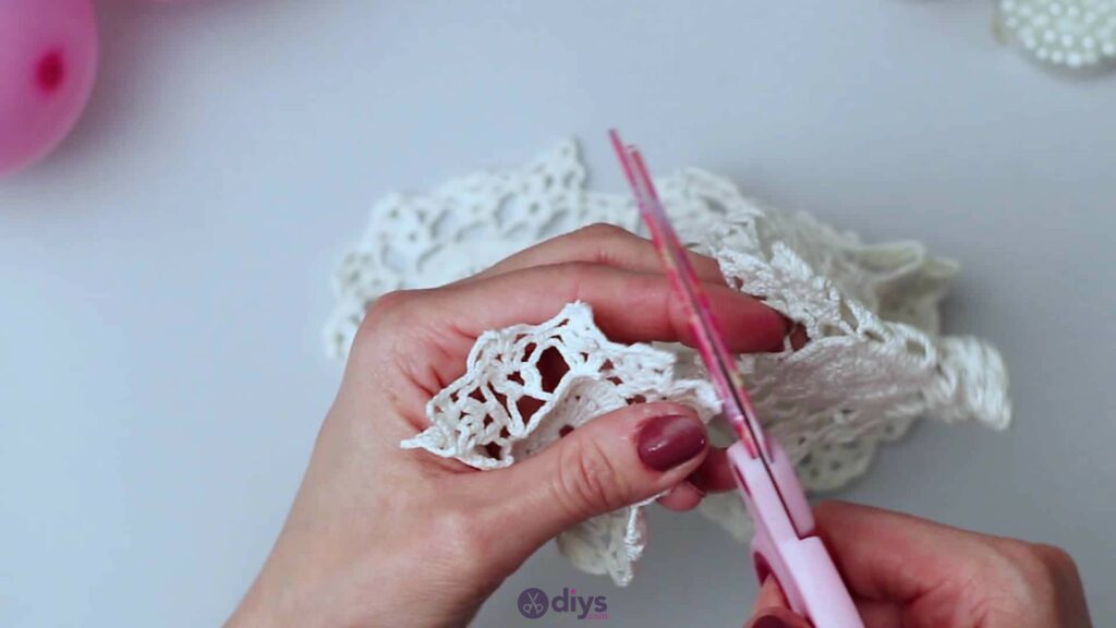 Lace candle holder step 1c