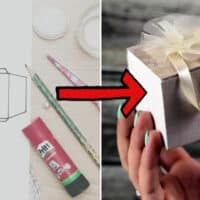 Mini wedding gift box