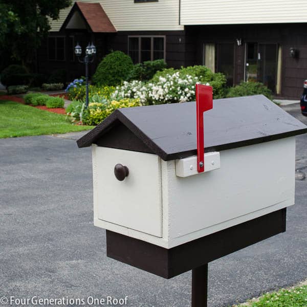 Diy from scratch wooden mailbox