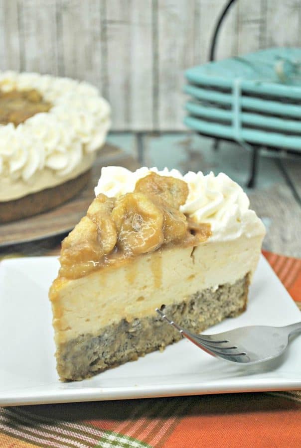 Banana bread cheesecake