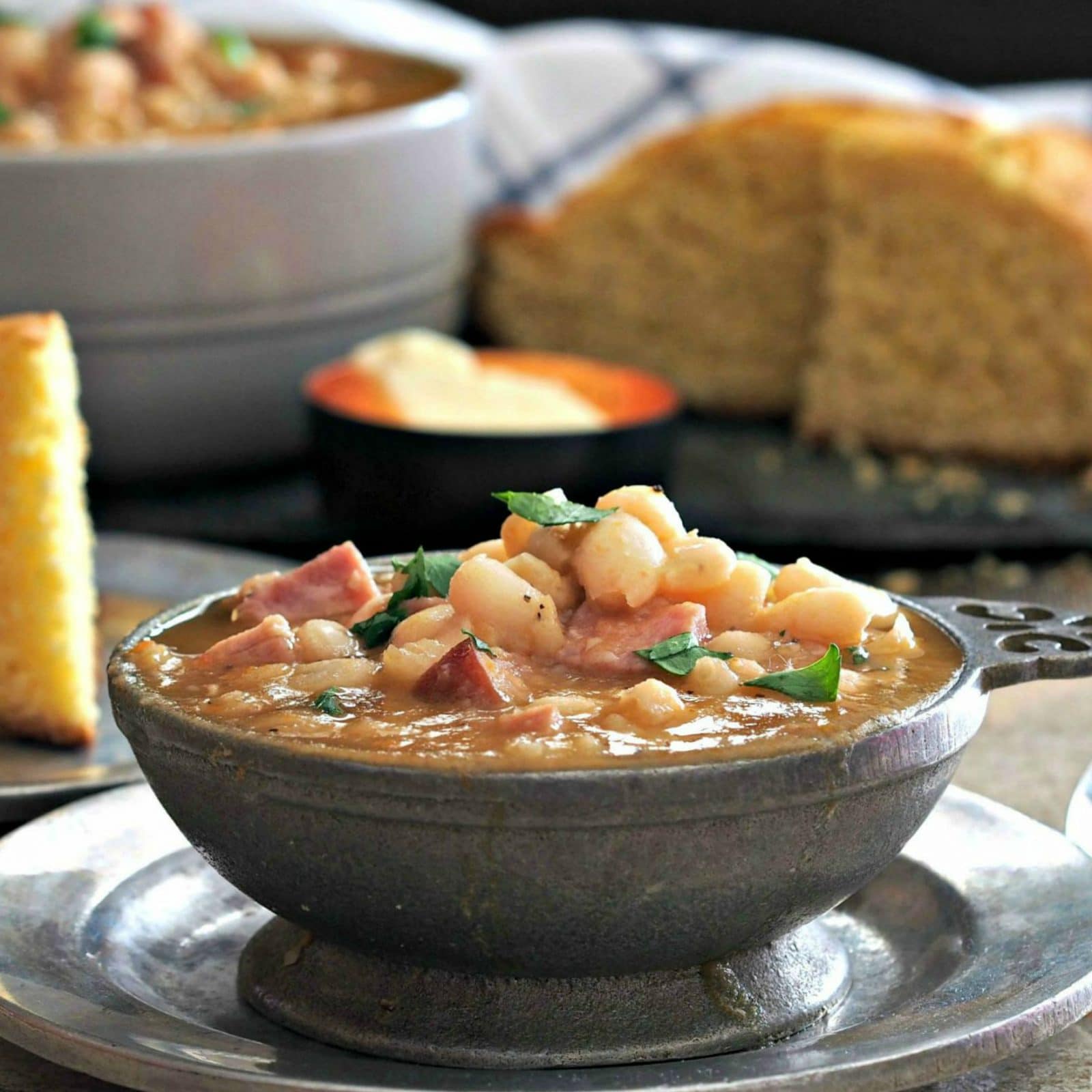 Classic ham and bean soup
