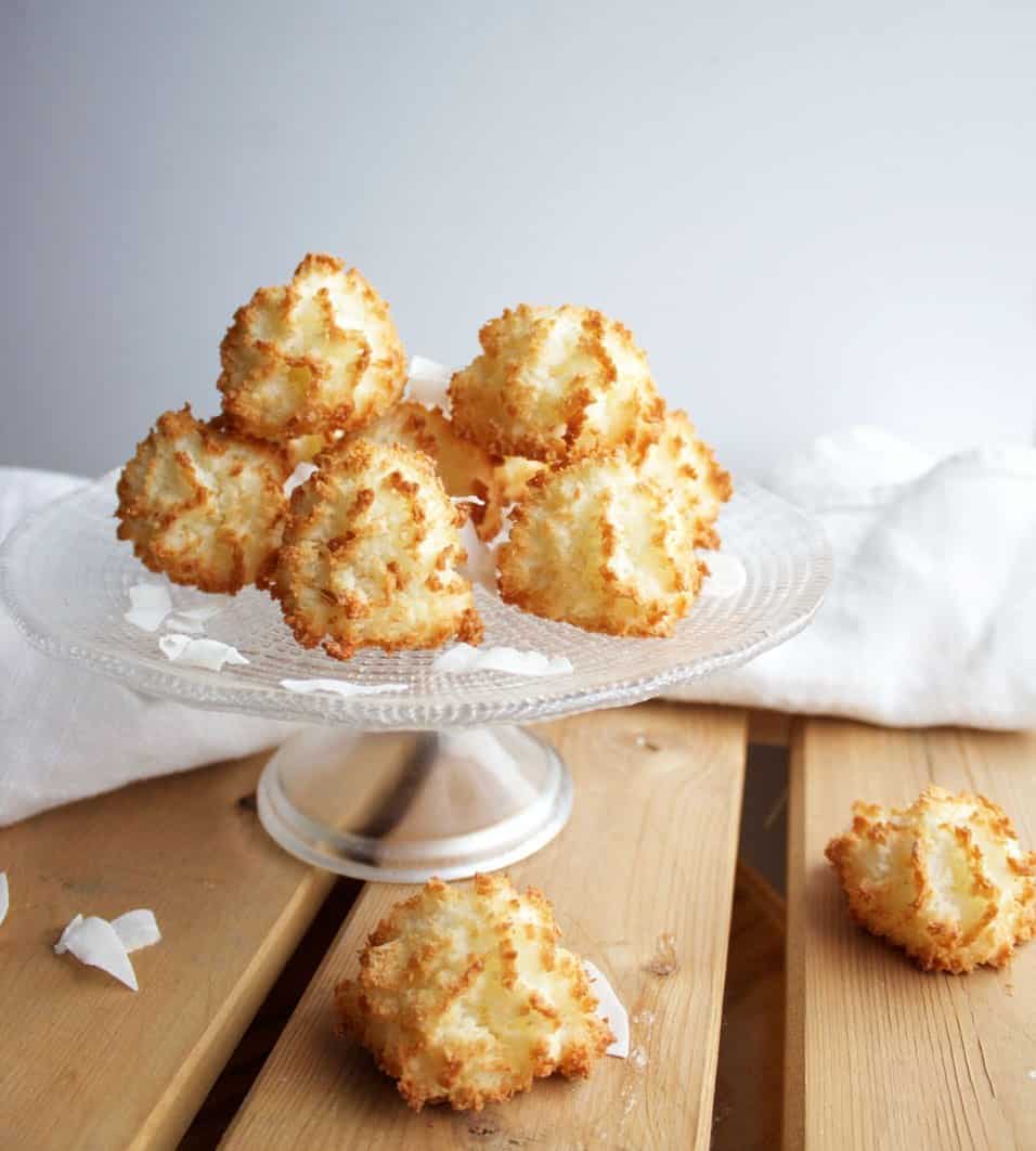 Guilt free vanilla macaroons