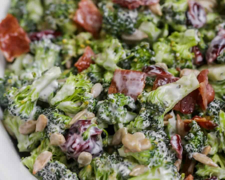 Sunny broccoli salad