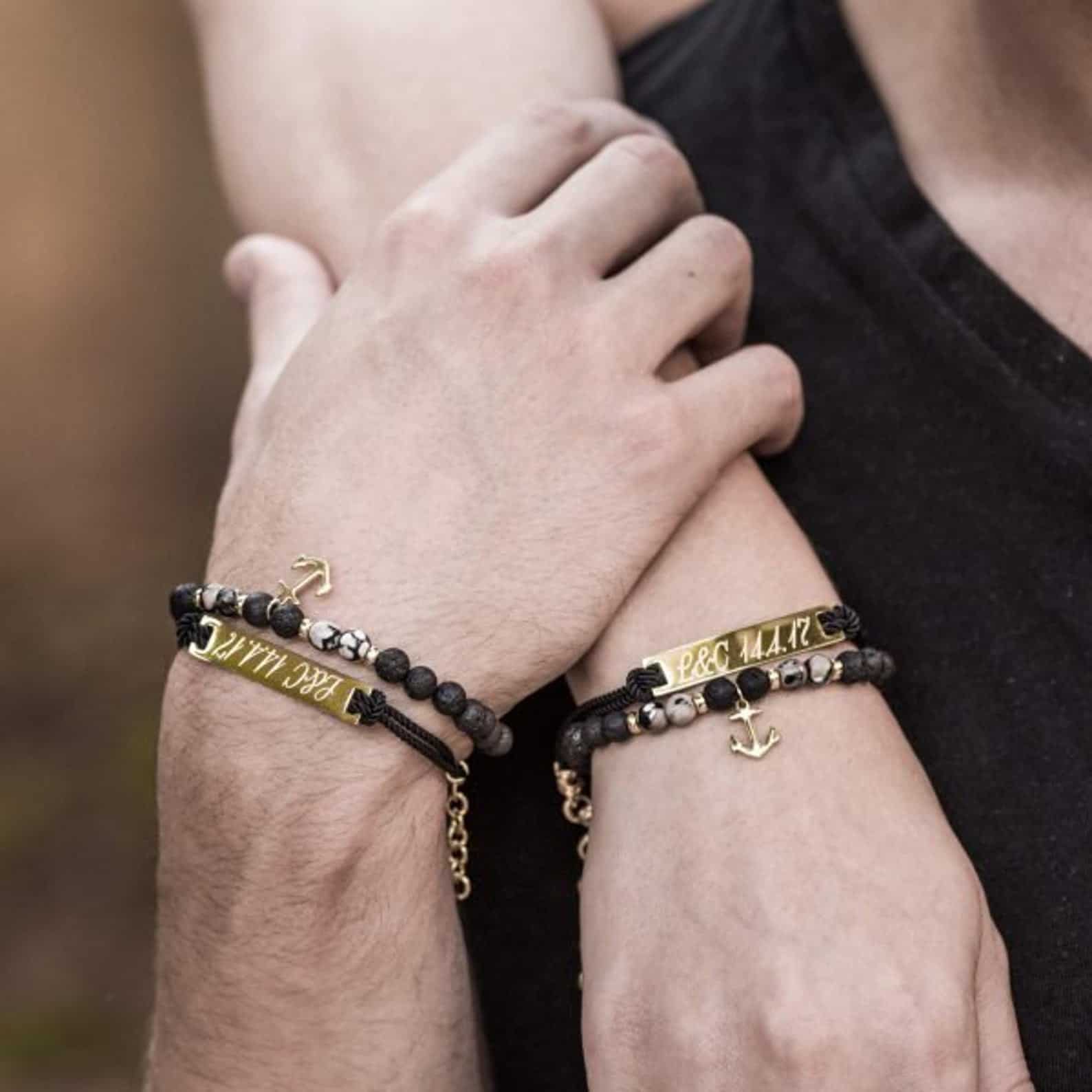 Swoon For These 13 Couples Bracelet Ideas 0970