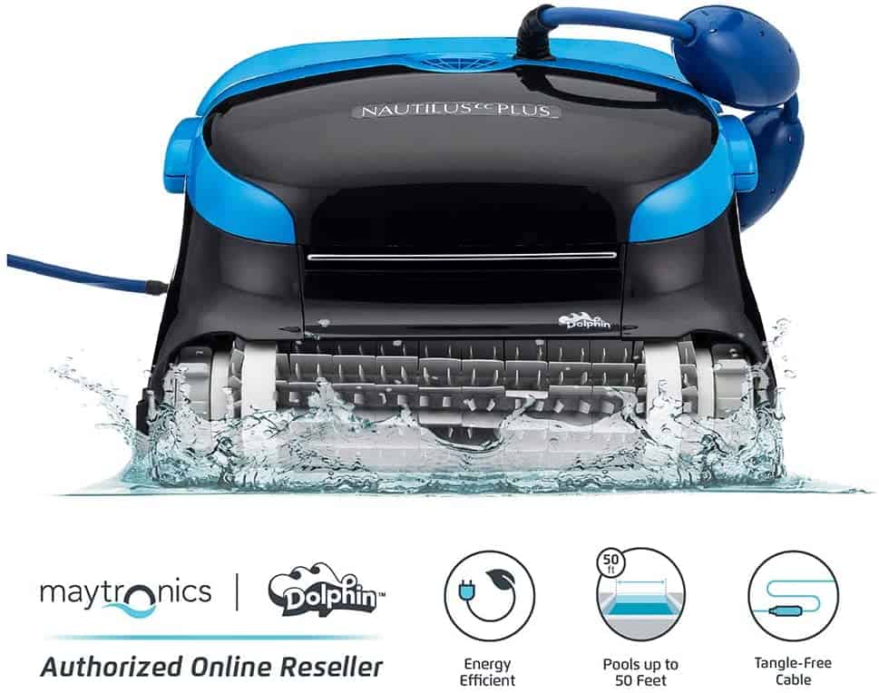 Dolphin nautilus cc plus automatic robotic pool cleaner