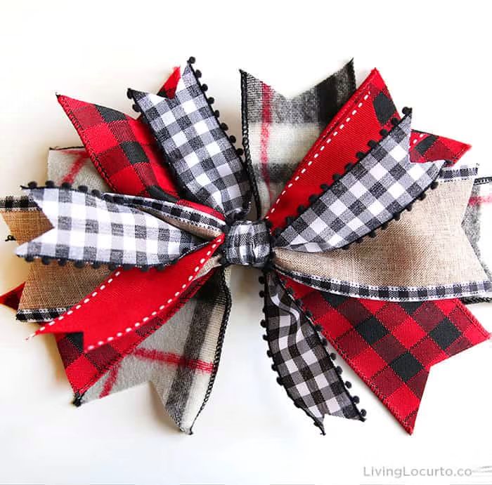 Make a Bow with Ribbon