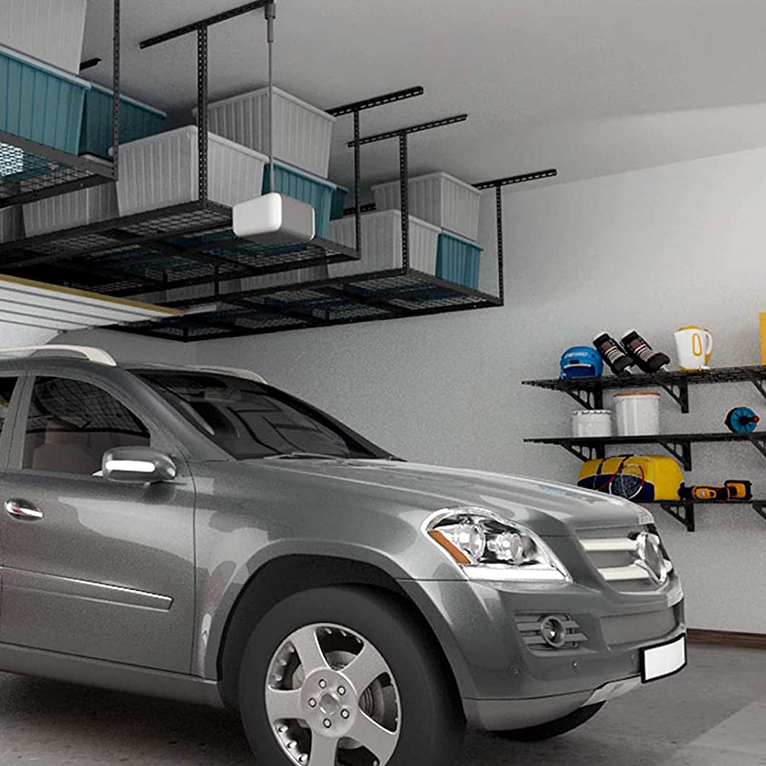 Get It Organized: 7 Of The Best Overhead Garage Storage Racks