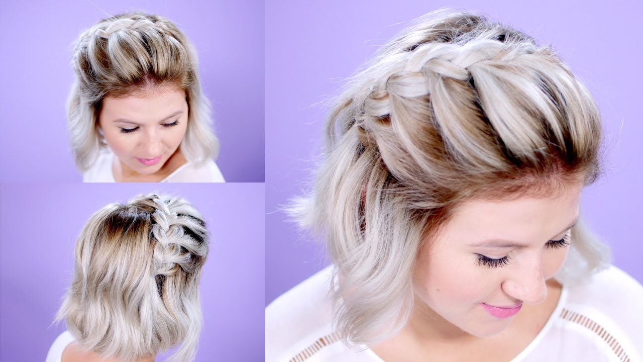 how to french braid bangs