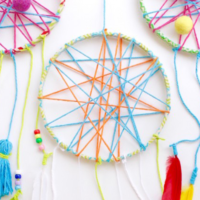 Whimisical dreamcatchers diy