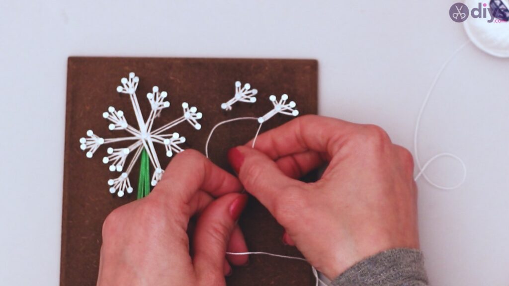 String dandelion wall art step 1 (31)