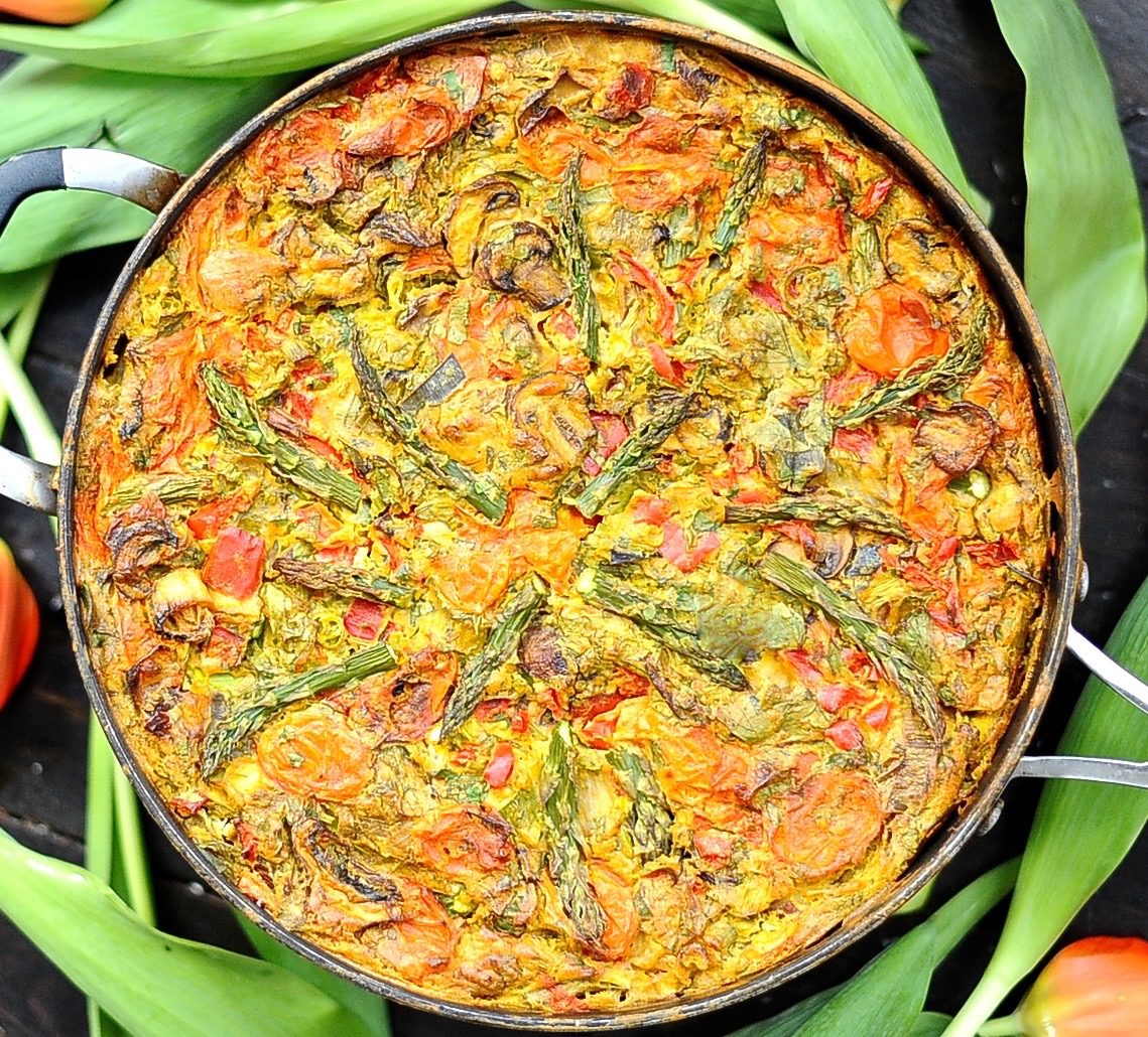 Frittata vegan gluten free