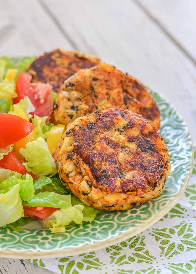 Vegan crab cakes