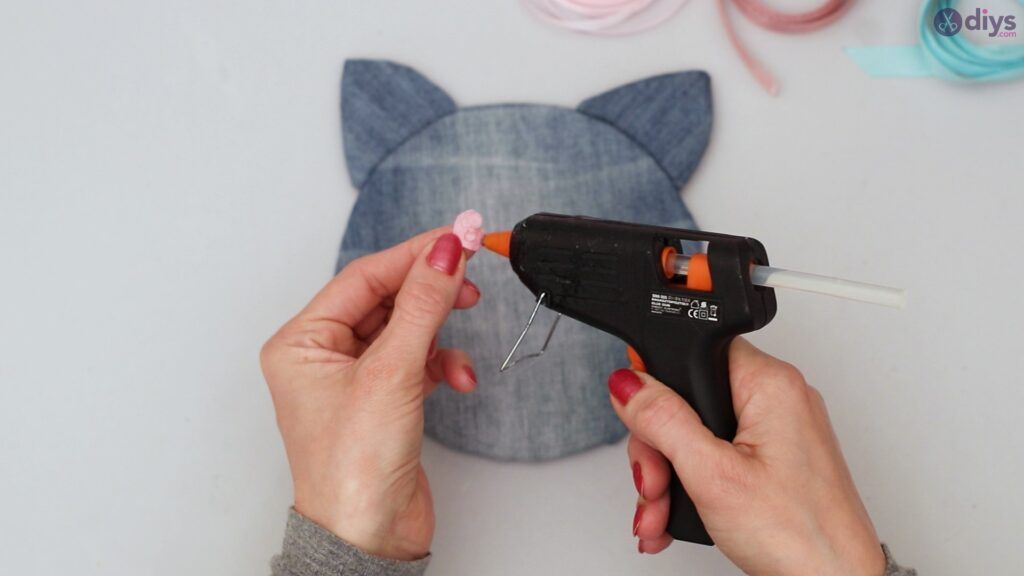 Cat face hair clip holder (35)
