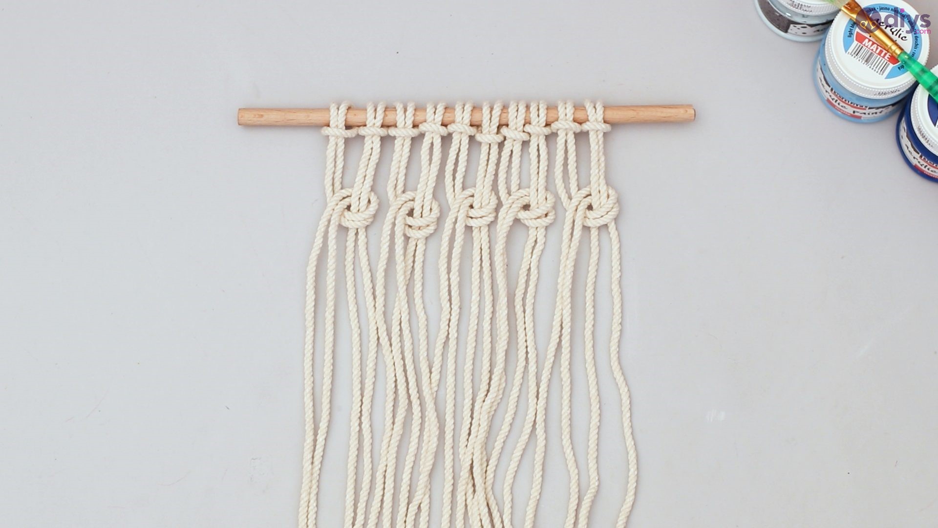 Ombre macrame wall hanging (14)