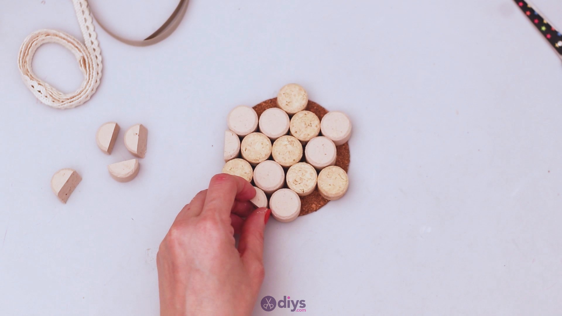 Diy wine cork coaster (31)