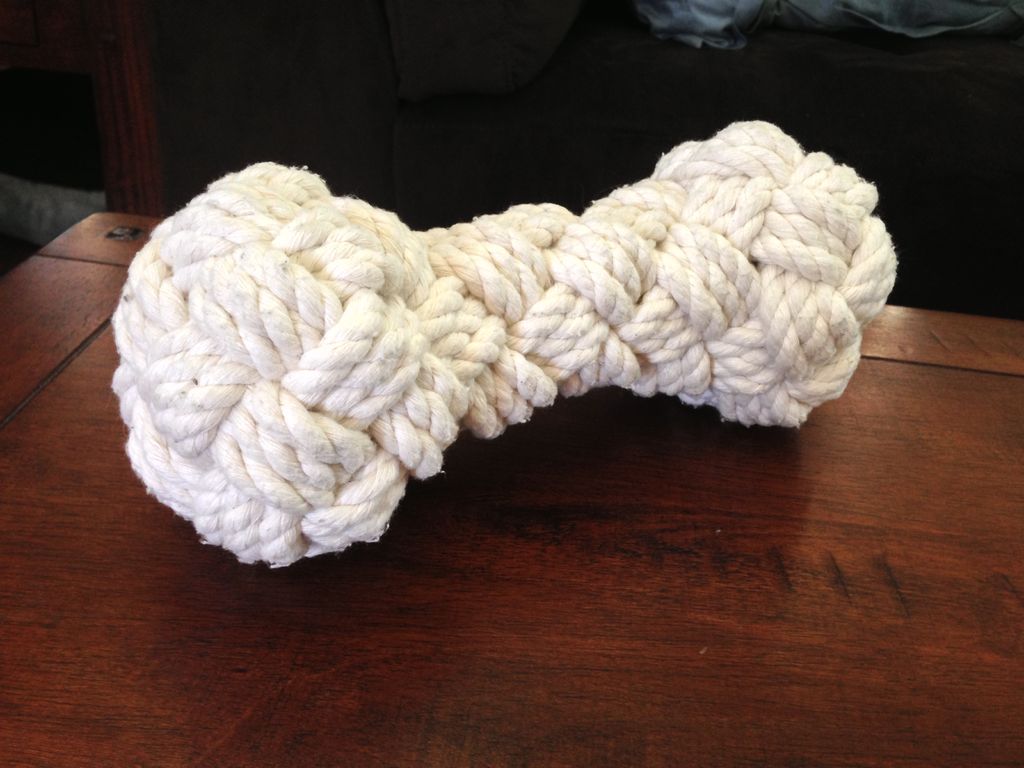 Woven rope bone