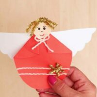 Cropped diy paper angel kids craft for christmas jpg