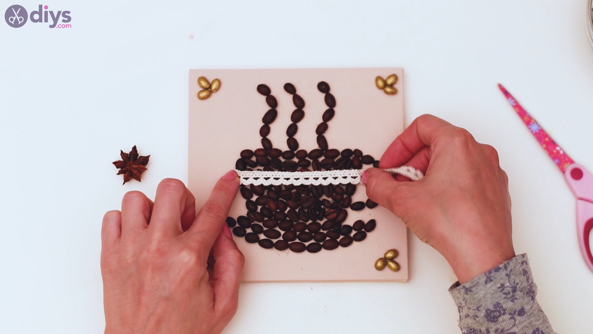 Coffee beans art steps (31)