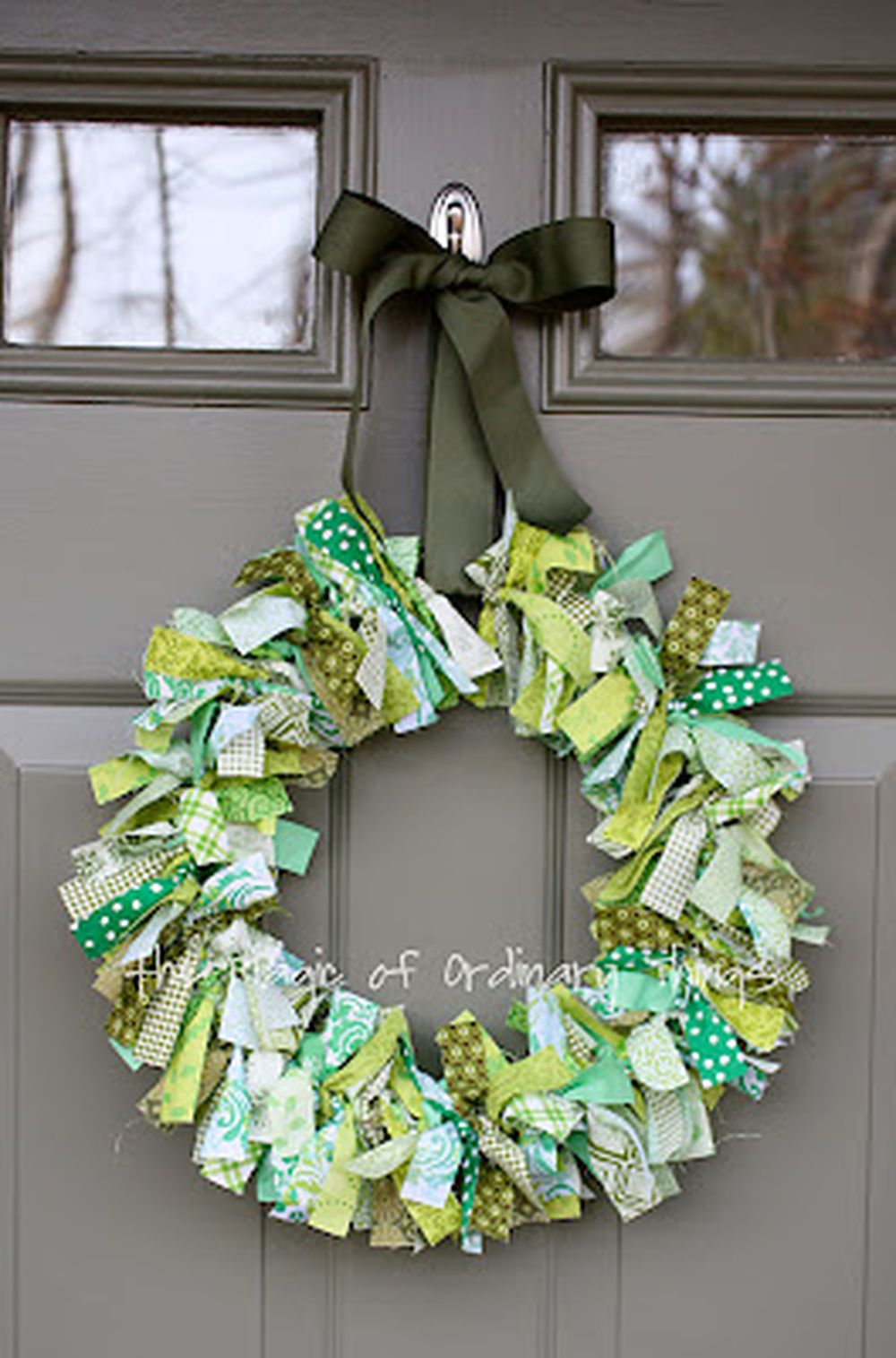 St patrick's day crafts for adults st patrick's day rag wreath