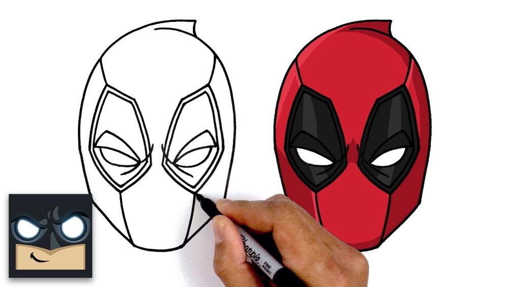 Deadpool drawing