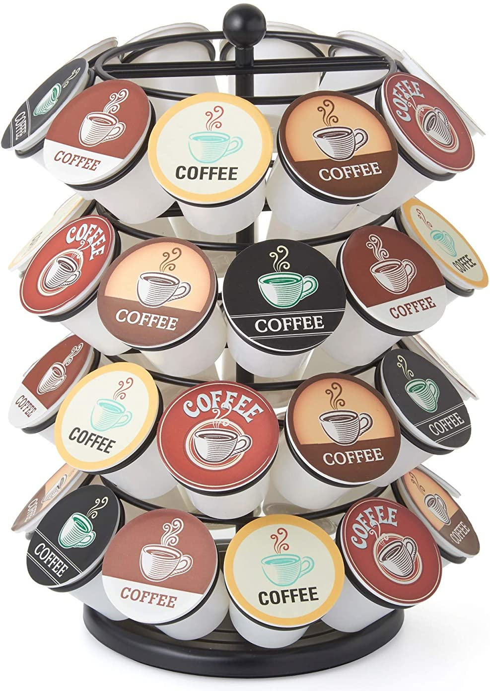 Nifty Coffee Pod Carousel Kitchen Pantry Organization Ideas