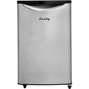 Danby dar044a6bsldbo 4 4 cu ft outdoor mini fridge